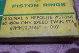 Triumph Unit 500 Piston Rings N.O.S.