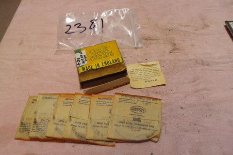 Triumph Unit 500 Piston Rings N.O.S.