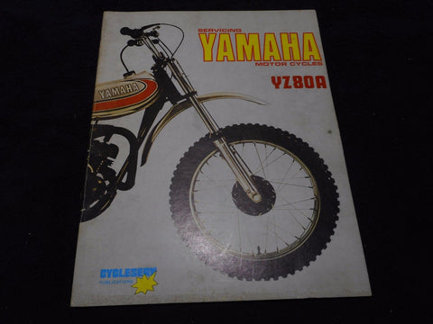 Yamaha YZ80A Workshop Manual ***