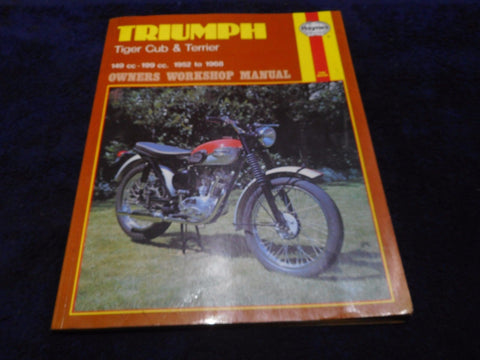 Triumph Tiger Cub/Terrier Workshop Manual ***