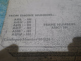 BSA A65 Parts List (Photo Copy) ***