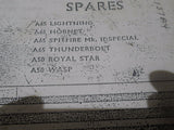 BSA A65 Parts List (Photo Copy) ***