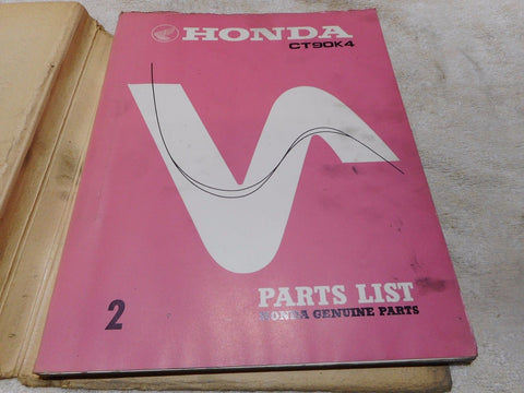 Honda C90 Parts List