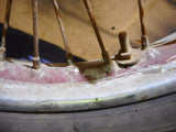 BSA B31/B33 Plunger Model Rear Wheel