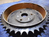 BSA WM20 Rear Brake Drum & Sprocket