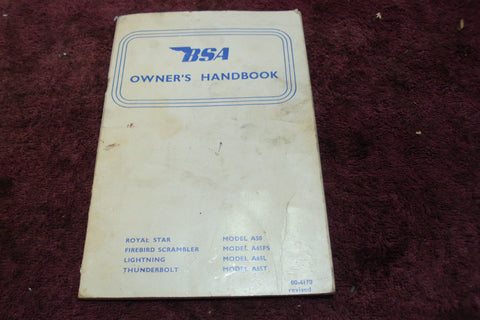 BSA Owners Handbook