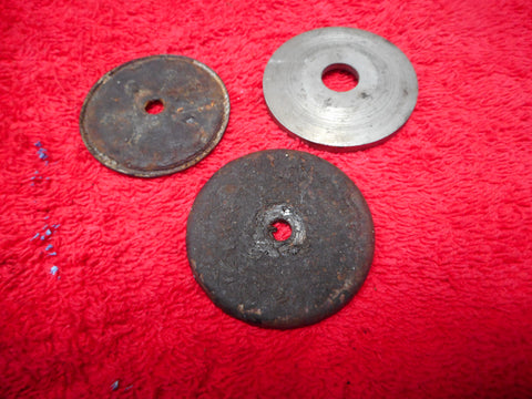 Velocette Oil Filter Top and Bottom Plates