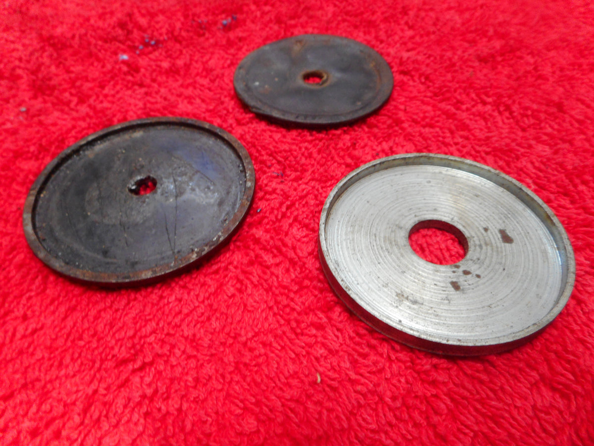 Velocette Oil Filter Top and Bottom Plates – Central Motor Cycles