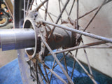 Vintage Side Car Wheel with Axle ***