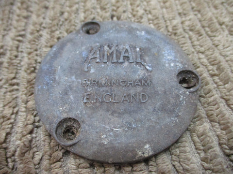 Amal Monoblock Carb Float Chamber Cover