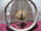 BSA Front Wheel With Backing Plate