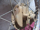 BSA Front Wheel With Backing Plate