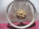 BSA Front Wheel With Backing Plate