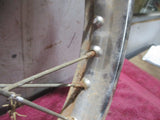 BSA Front Wheel With Backing Plate