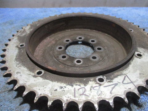 Triumph T150V Rear Brake Drum and Sprocket