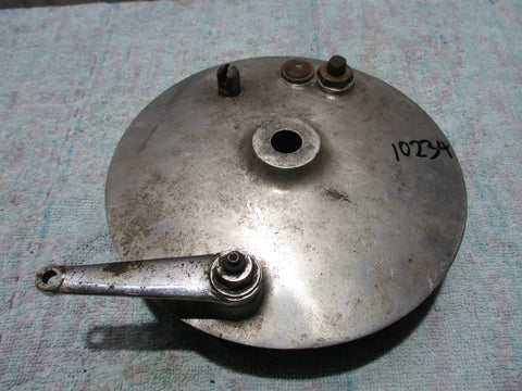 Norton 8" Brake Plate Single Leader