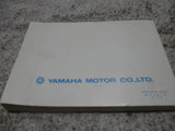 Yamaha Owners Manual