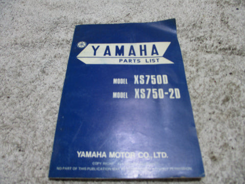 Yamaha Parts List