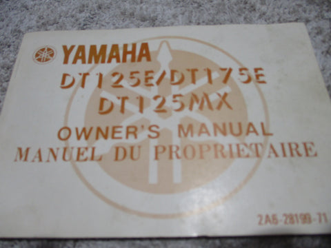 Yamaha Owners Manual