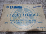 Yamaha Owners Service Manual