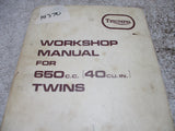 Triumph Workshop Manual