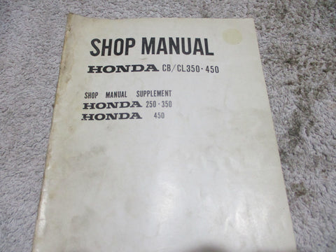 Honda Shop Manual
