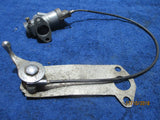 Amal Carb Body Fuel Deflector and Advance Lever