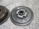 Velocette Belt Drive Pulley and Nuts