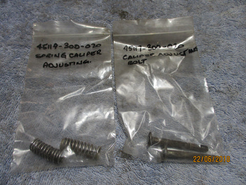 Honda CB750 SOHC Caliper Adjuster Bolt and Springs ***