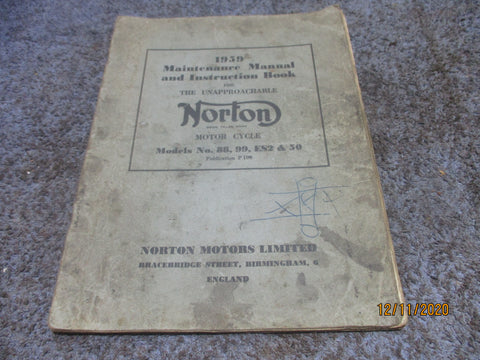 Norton Work Shop Manual