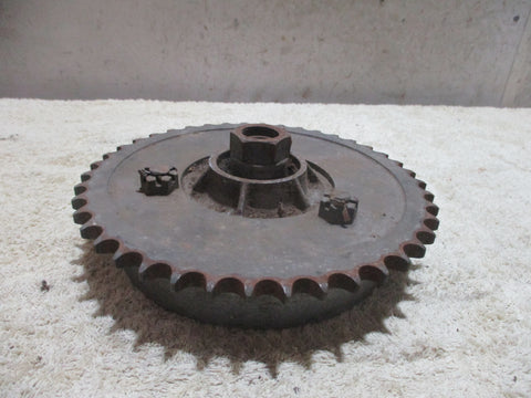 Kawasaki Vintage W1/W2 Rear Wheel Sprocket Carrier, Half-Axle and Sprocket