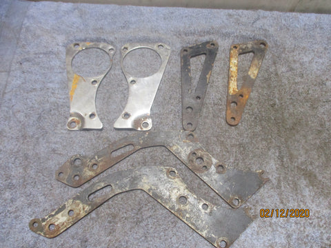 Triumph Pre Unit Engine Gearbox and Passenger Peg Mount Plates