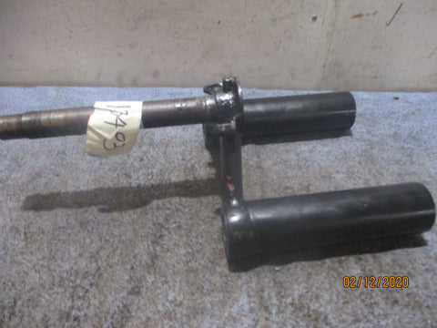 Ariel Lower Triple Clamp/Fork Yoke with Fork Covers