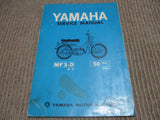 Yamaha MF3-DU-7 Service Manual