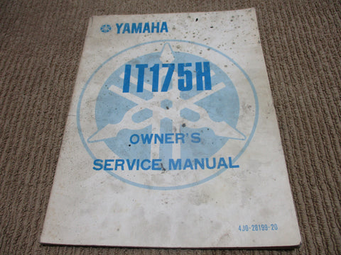 Yamaha 1T175H Owners Manual