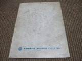 Yamaha 1T175H Owners Manual