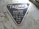 Triumph Unit 500 Timing Cover