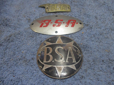 BSA Vintage Badges
